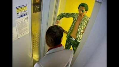 Should’ve taken the stairs Kiryu Chan