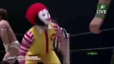 Oh hey it’s Ronald McDonald!