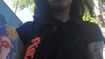 I get so naughty when im at the streets