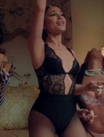 Ariana Grande's petite body