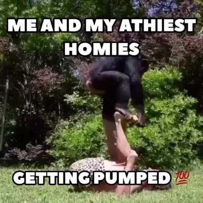 Rejec humanitee. Embrace monke 💪