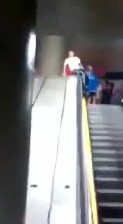 To slide without injury.