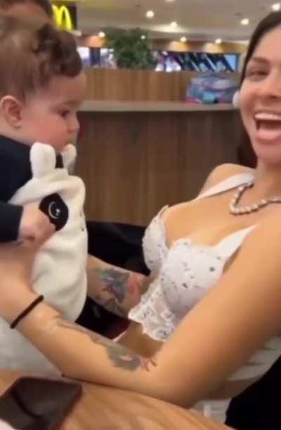 The baby was traumatized…