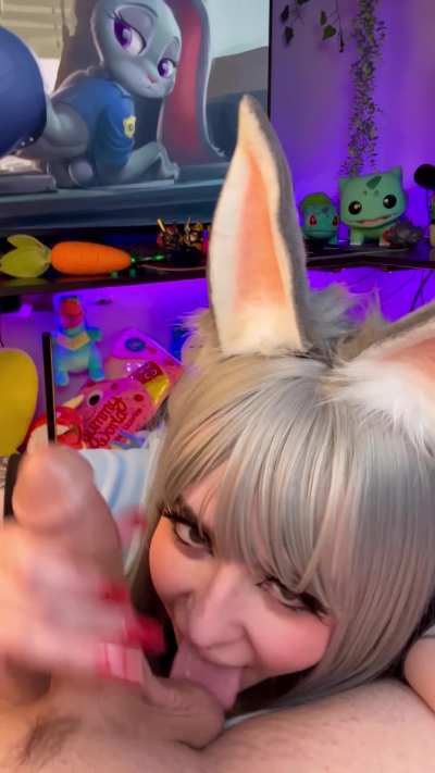 My goal is to fit both in my cheeks