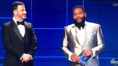 The Emmy's this year is a cringe show