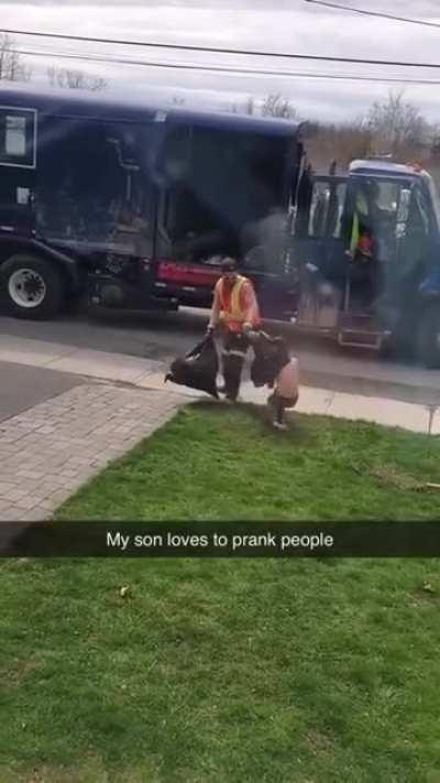 This kid is going places...