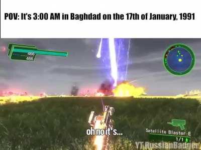 POV: You're in Baghdad, 1991 (Colourized, AI enhanced)