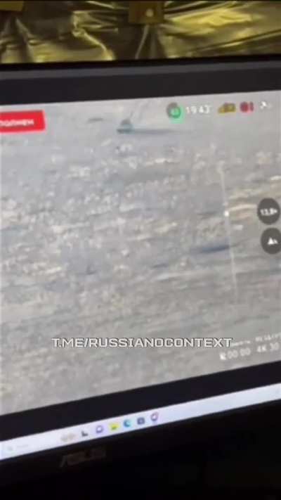 A Russian soldier on a bicycle is spearheading Russian BMP into the battle. Russian drone observers' POV and commentary. Nov/Dec 2024
