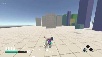 This movement system was built from the ground up to reward speed! You can use your momentum to scale walls faster (Fuel State, third-person platformer, looking for playtesters now!)
