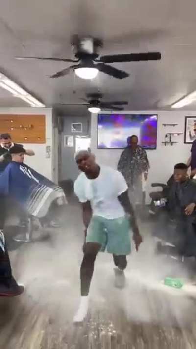 Dumbass crackhead TikToker makes a mess while giving an inspirational and motivational speech