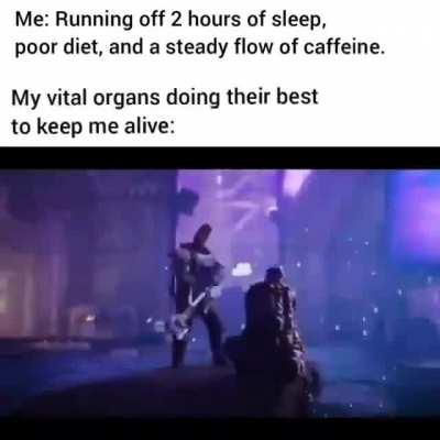 My Body after a night of Gaming!!