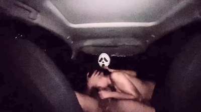 Draining him at the parking lot