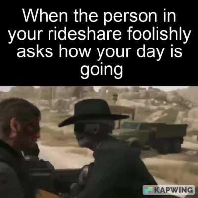 Uber bad, thanks for asking