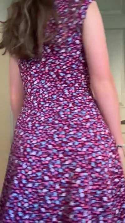 That’s what dresses are for..