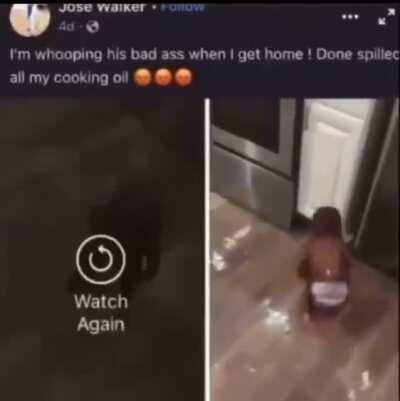 My little brother finna get his ass tore up