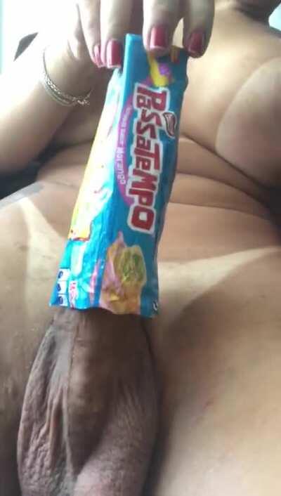 What a tasty reveal 😜🤤❤🍆👅