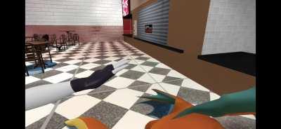 The funny wolf farting