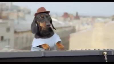 Live footage of who was behind the keys on Cry For Me