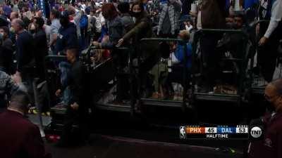 [Highlight] Luka Doncic with the steal and the three to end the half