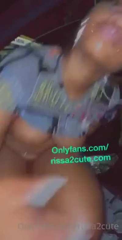 She such a tease @rissa2cute