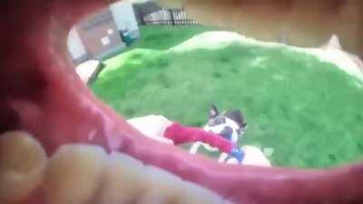 This camera angle...