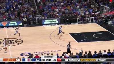 [Highlight] Russell Westbrook gets the steal on Kevin Durant and Norman Powell slams it down on the other end