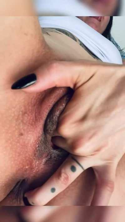 First I want to feel your tongue sliding deep