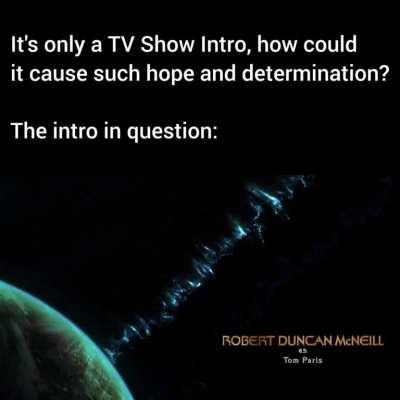 70.000 light years away from Earth, it's a long way home but as long as we stick together and remember who we are, we can make it.