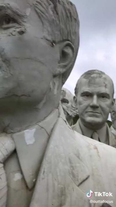 Abandoned President Heads