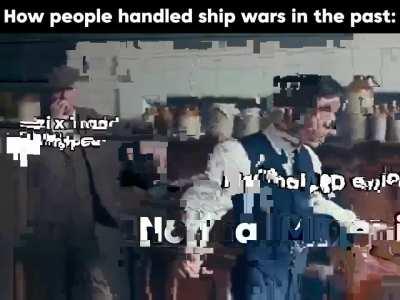 Thank God this is no longer being dealt with