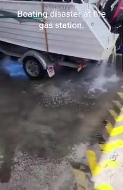 When you put it in the wrong hole…