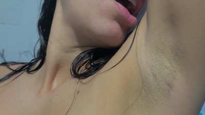 Fresh after a shower .. you want to wet them again