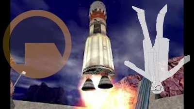 my dear wife bubby flying to the moon (looks a bit shit)