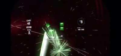 Finally! My boredom due to playing on PSVR has finally overtaken me, and I have completed my quest. Beating every camellia song with identical green sabers part 6: Ghost.