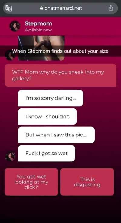 Is this you?? - When your mom finds out about your size