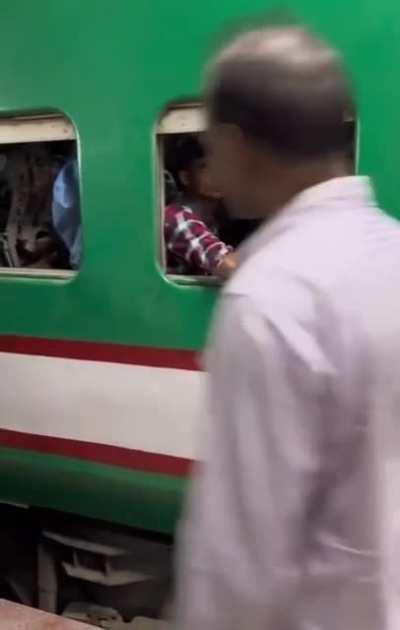 HMB while I board the train