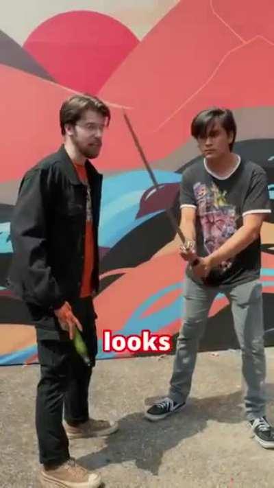 The world's fastest swordsman 