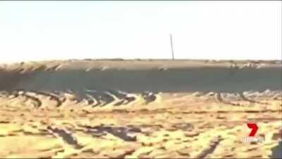 My local sand dunes, bit of air