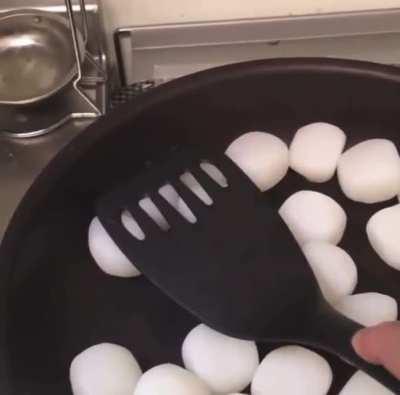 Cooking these up at night is definitely terrifying for your flatmate...