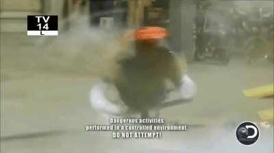 Vettel fan spotted imitating his idol.