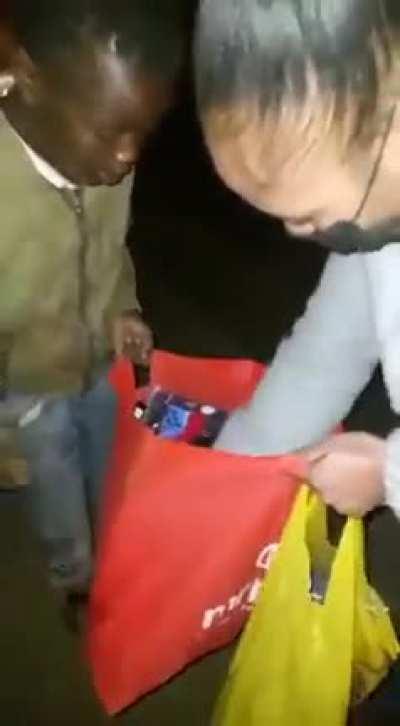 Not all looters targeted luxury items