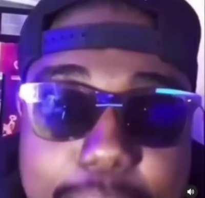 he tryna tell us something