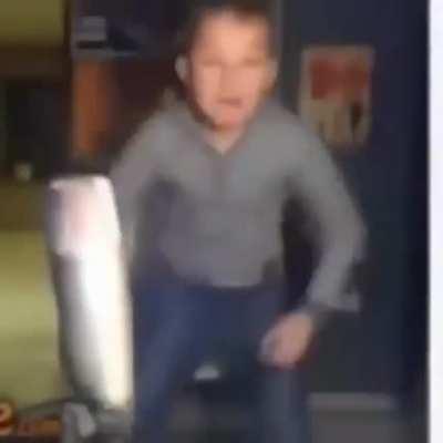 This sweet boy will grow up to be a great clammer