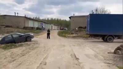 Towing Car Russian Edition