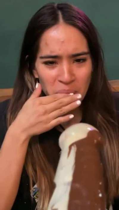 This phallic shaped snack