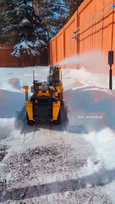 Lego Snow Blower