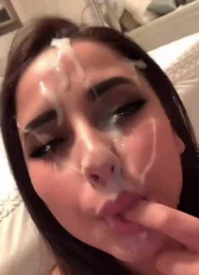 Who’s giving her a big gooey facial next? 🙋‍♂️🙋🏼‍♂️🙋🏽‍♂️