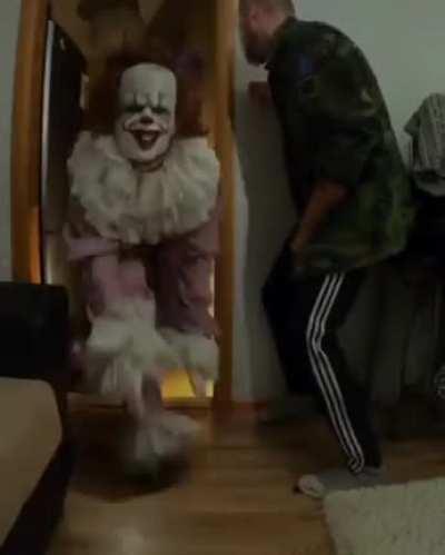 Casi me da un ataque.