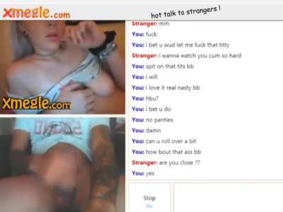 Blonde with tattoos on her butt