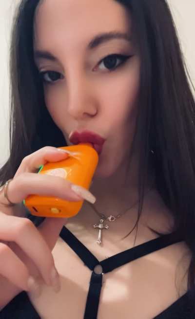 I look so sexy smoking in my room in my underwear smelling like strawberry 🍓😈🔥😍